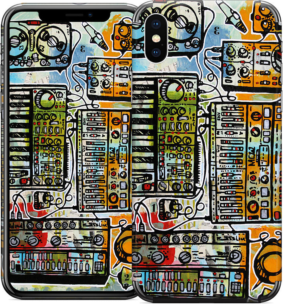 Control Voltages iPhone Skin