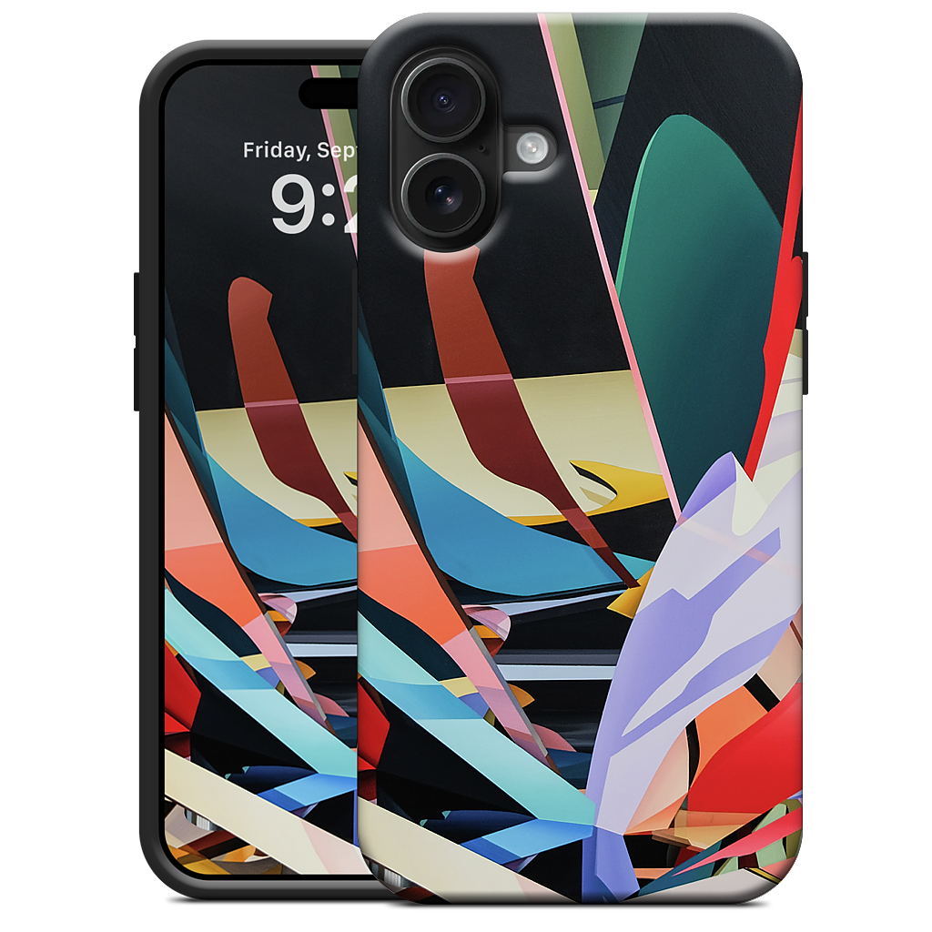 Pellucid Pathways IV iPhone Case