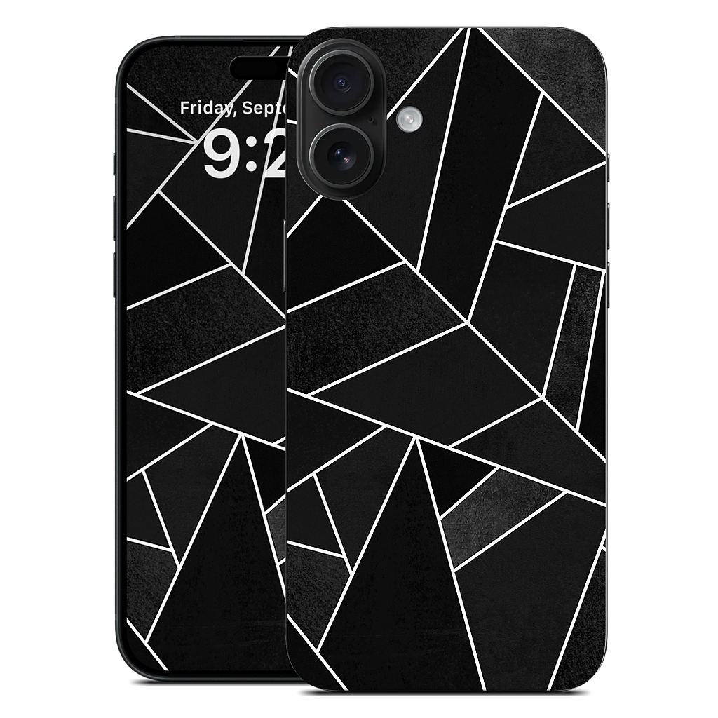 Black Stone iPhone Skin