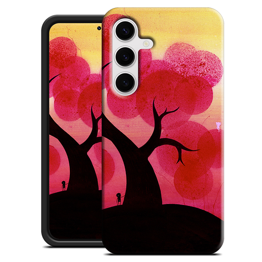 Red Blossoms Samsung Case