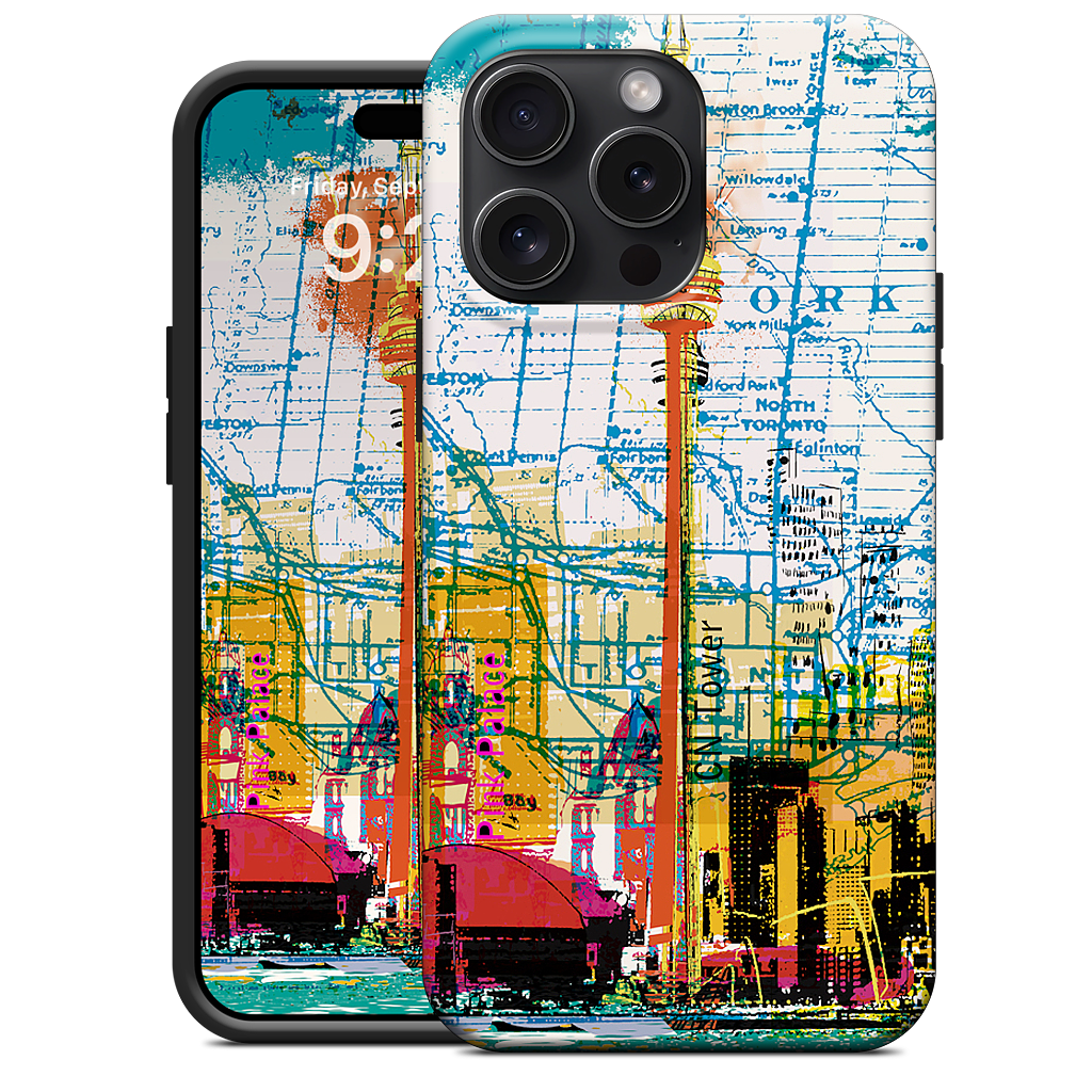 Toronto Skyline iPhone Case