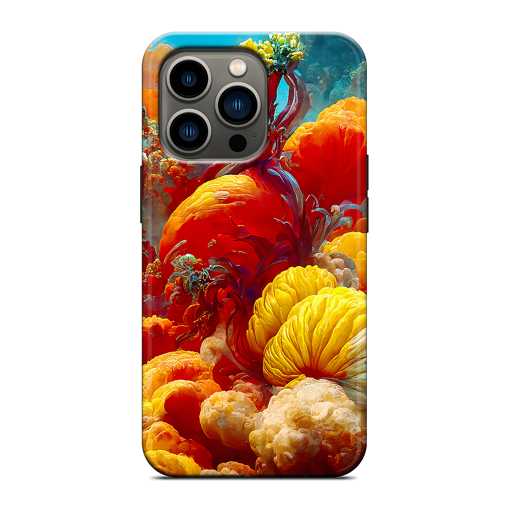 Oceanic Cornucopia iPhone Case