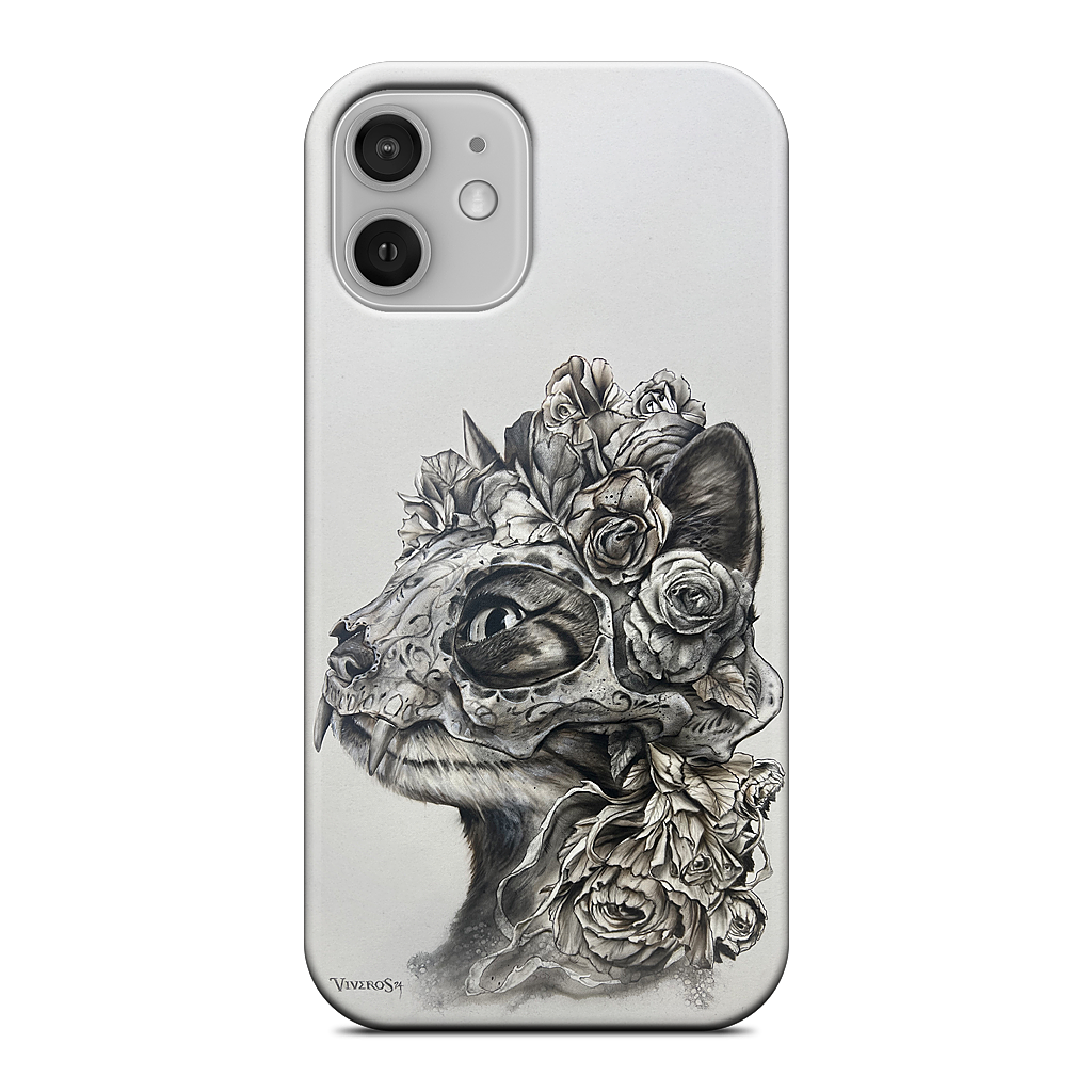 Muerte Cat iPhone Case