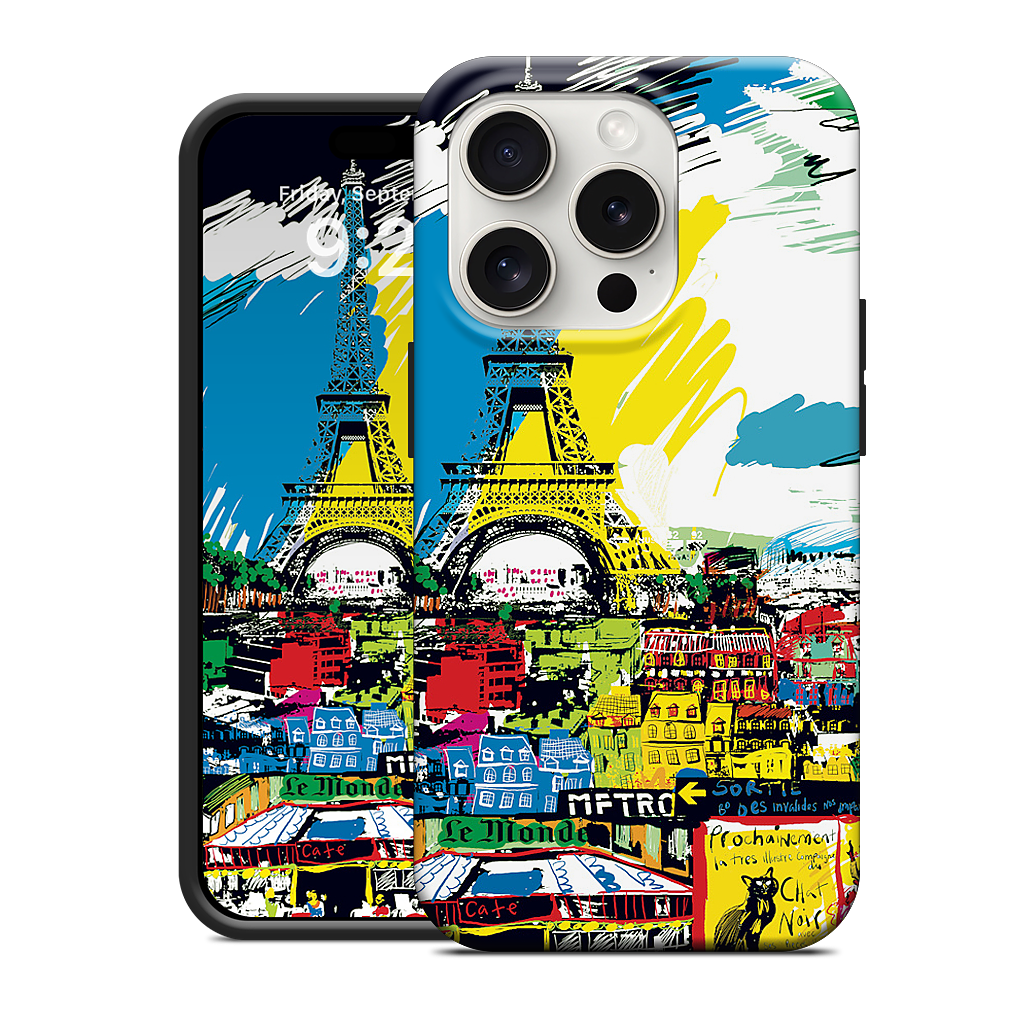 Paris Skyline iPhone Case