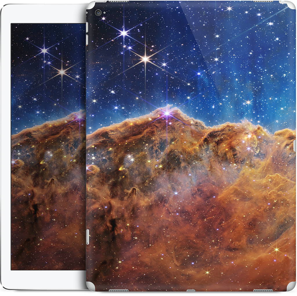 Cosmic Cliffs of Carina iPad Skin