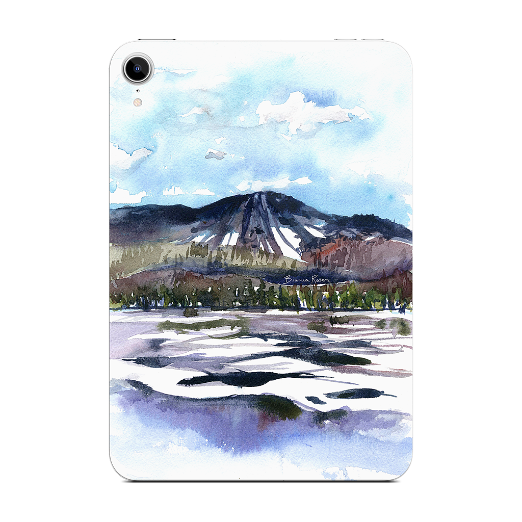 Ski Mountain iPad Skin