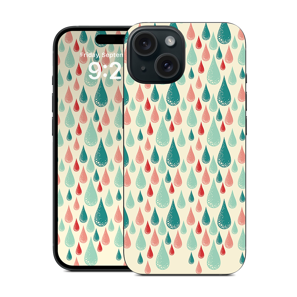 Rain Drops iPhone Skin