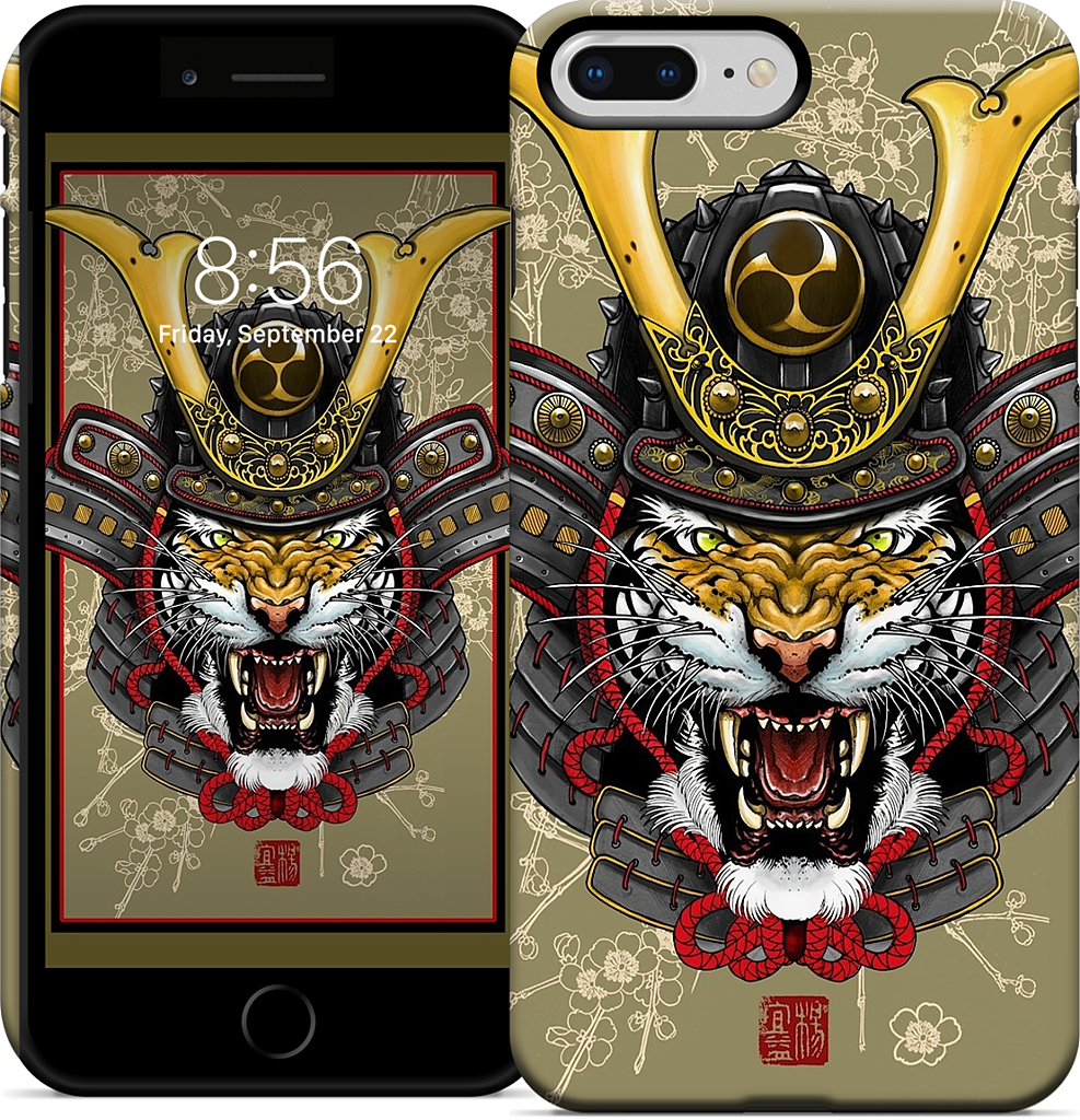 Kabuto Tiger iPhone Case