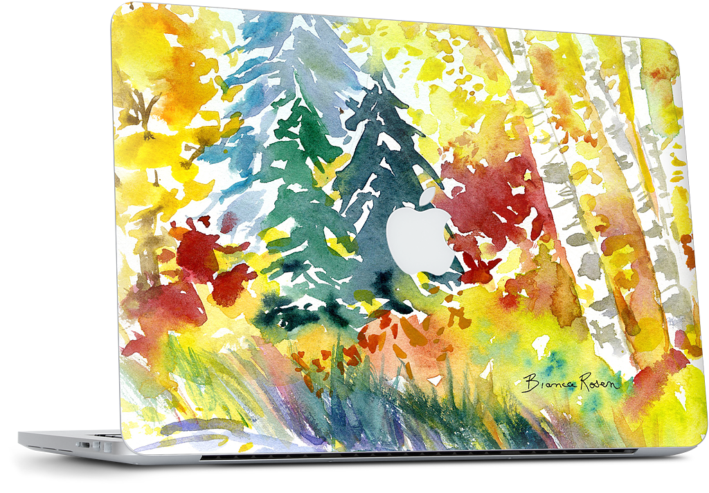 Fall Trees MacBook Skin