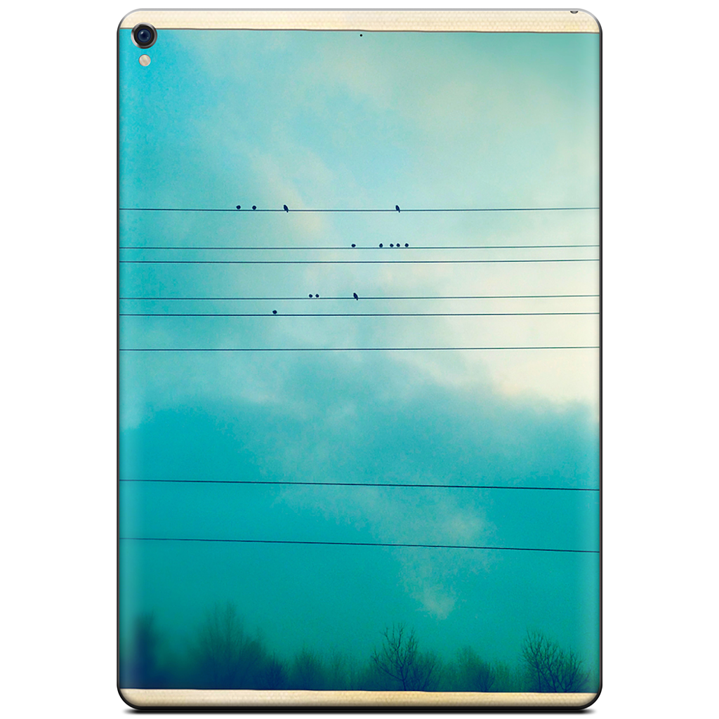 Birds on a wire iPad Skin