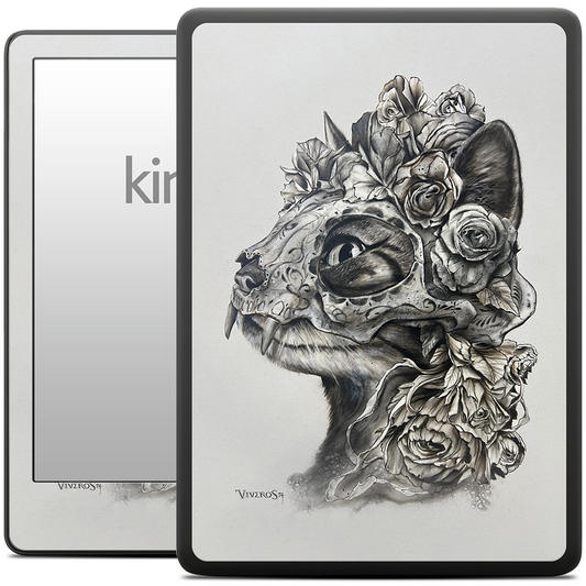 Muerte Cat  Kindle Skin