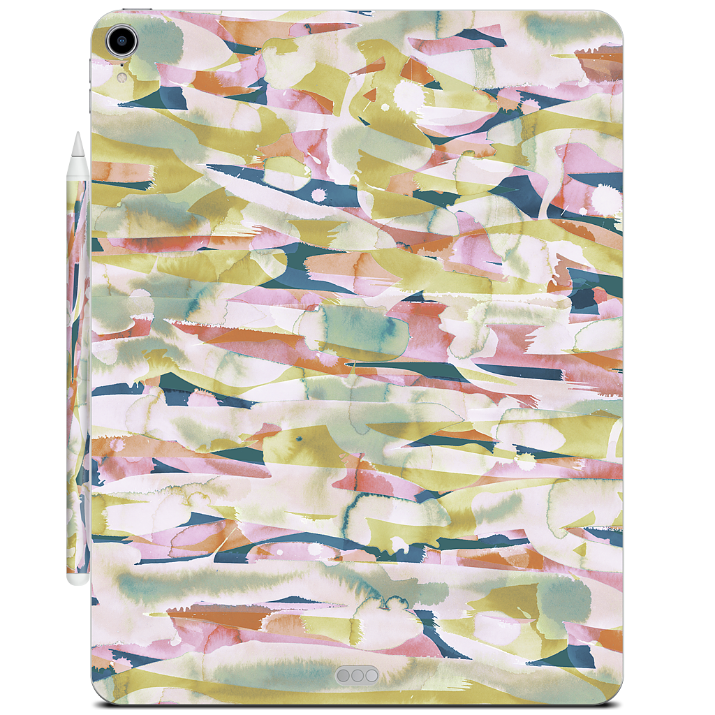 Watercolor Pastiche iPad Skin