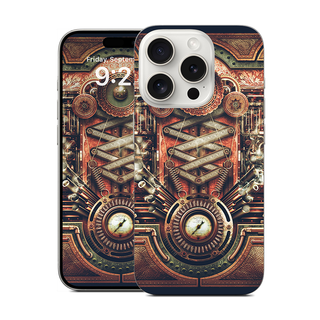 Steampunk Motherboard iPhone Skin