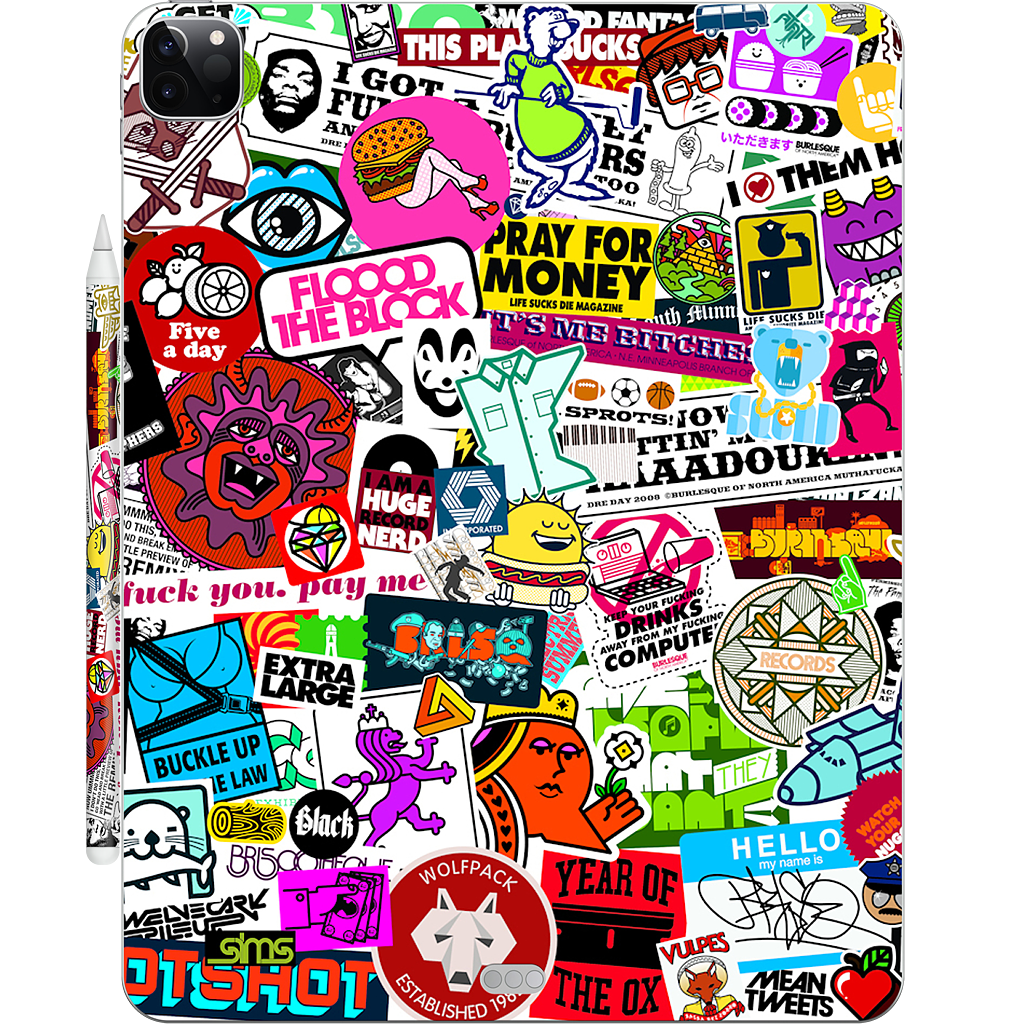 Too Much Everything iPad Skin