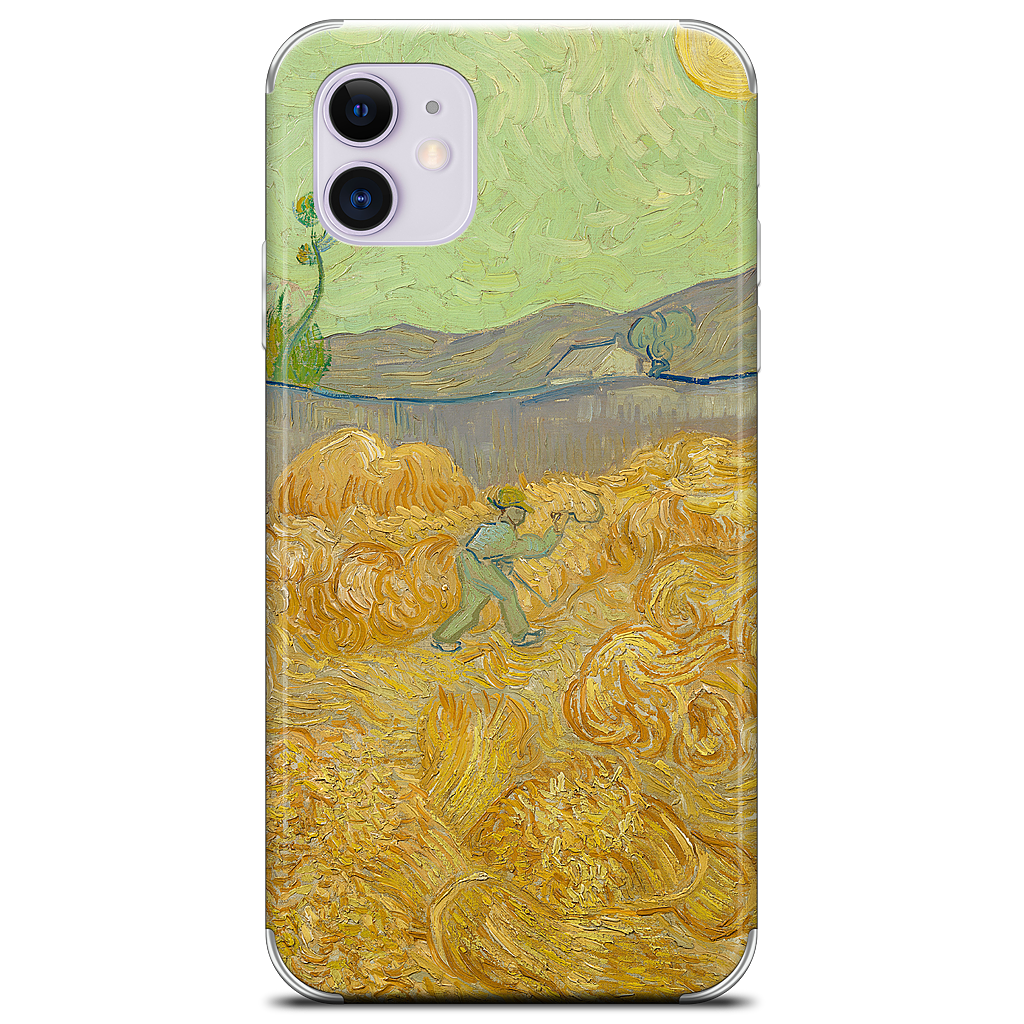 Wheatfield with a Reaper iPhone Skin