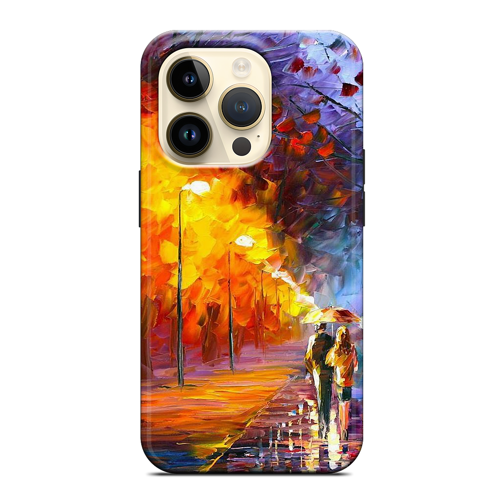 ALLEY BY THE LAKE by Leonid Afremov iPhone Case