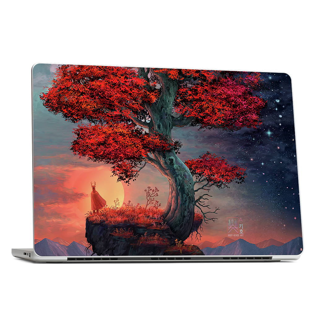 Light & Dark in Equal Parts MacBook Skin