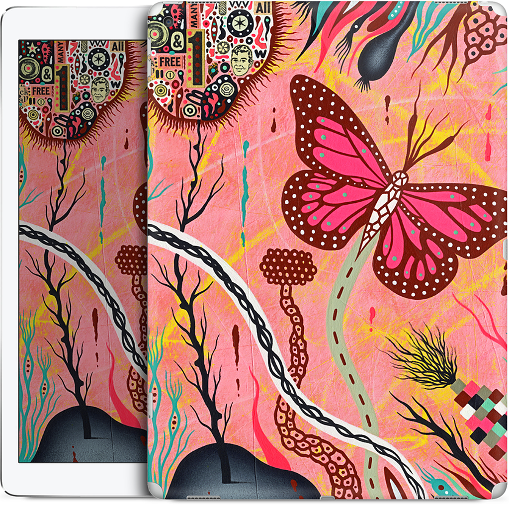 The Pink Opaque iPad Skin