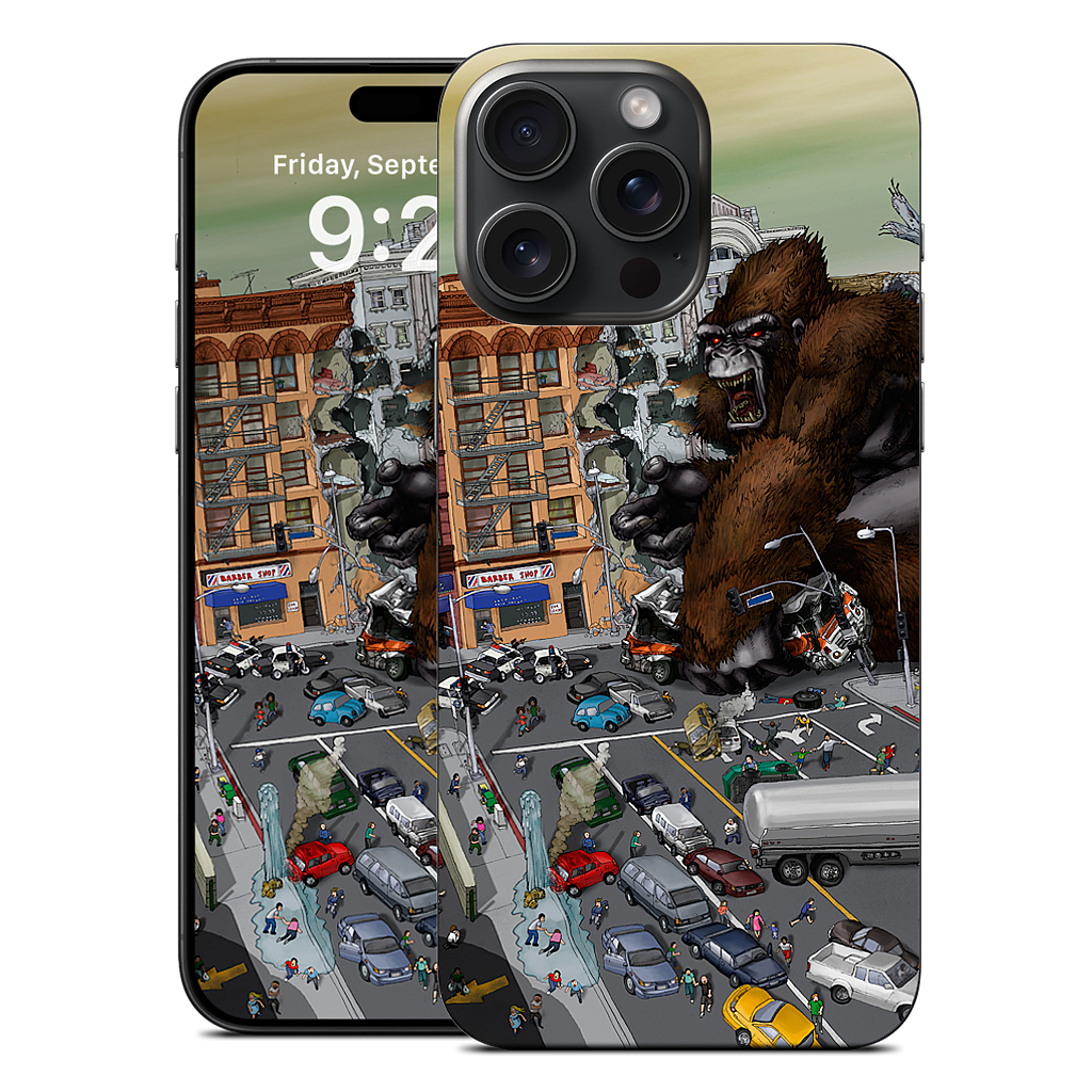 War Of The Monsters iPhone Skin