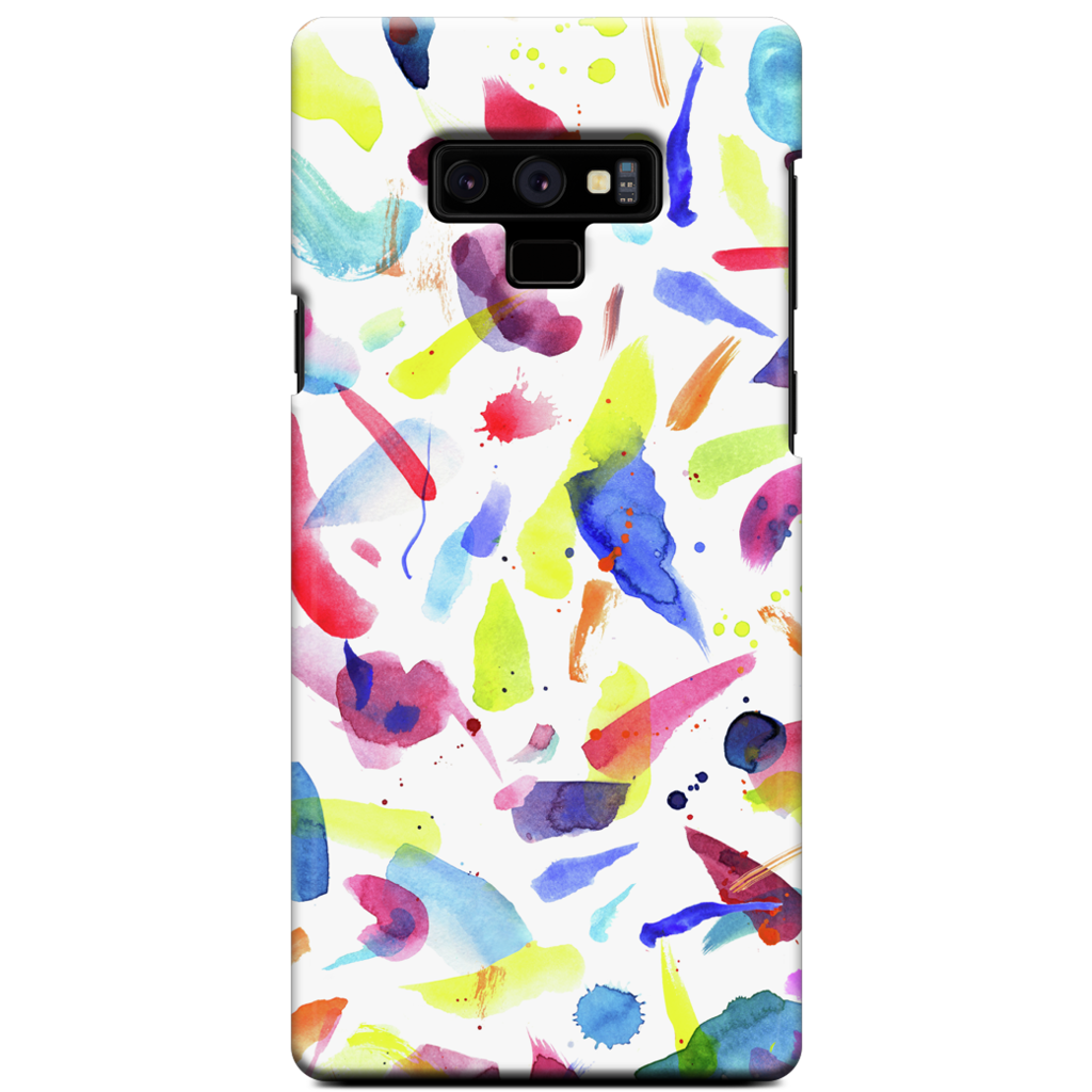 Watercolor Summer Brushstrokes Samsung Case