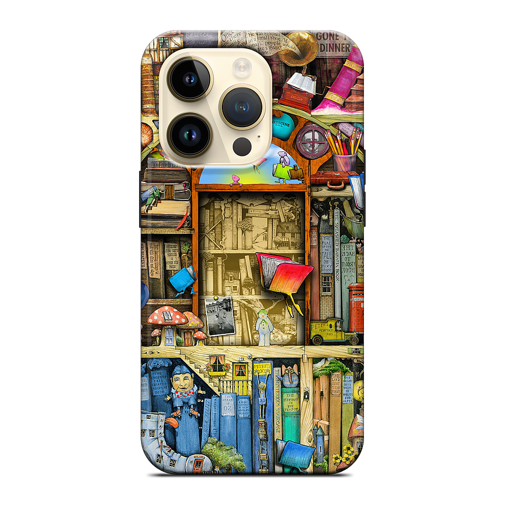 Bookshelf 2b iPhone Case