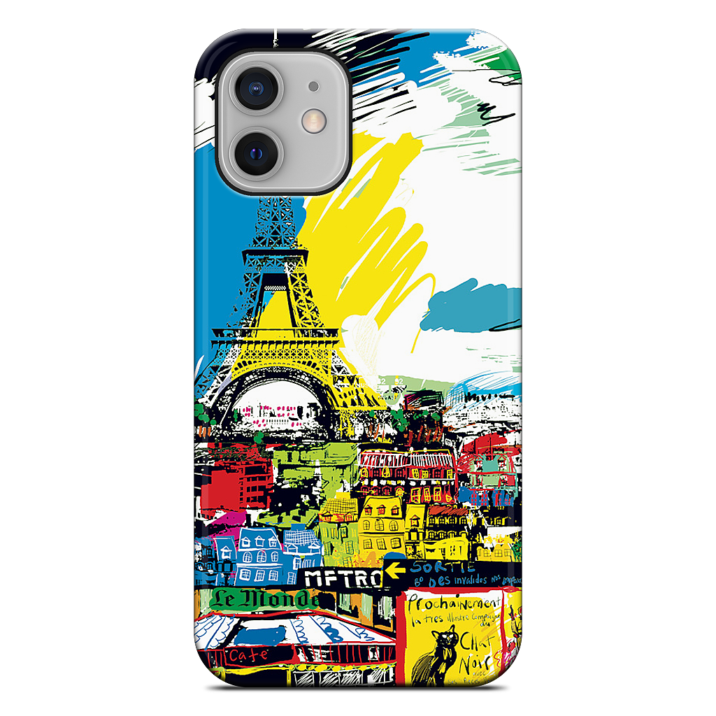 Paris Skyline iPhone Case