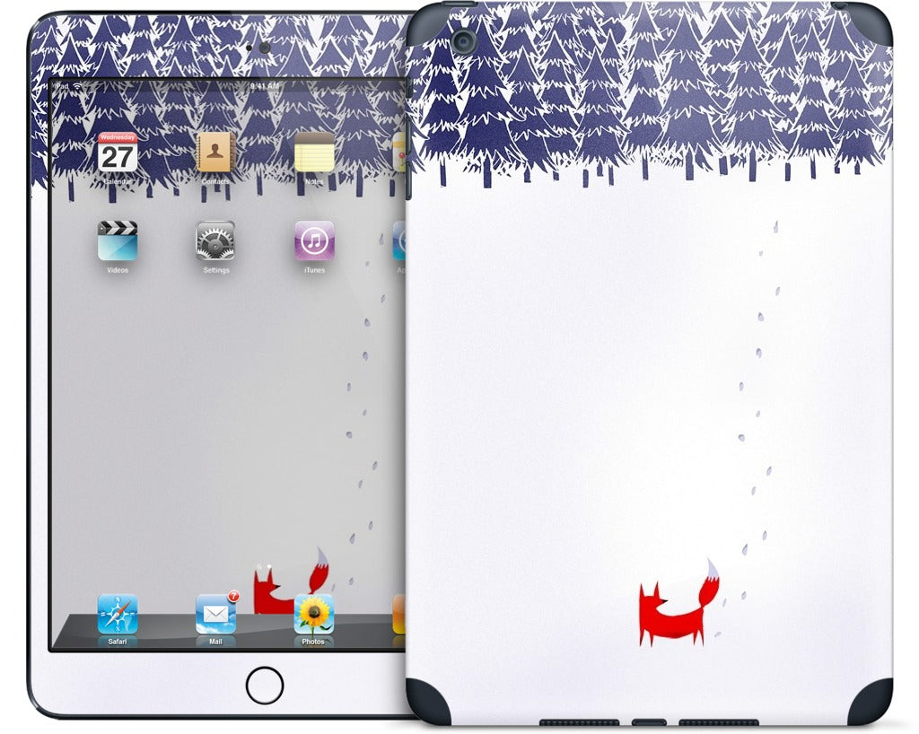 Alone in the Forest iPad Skin