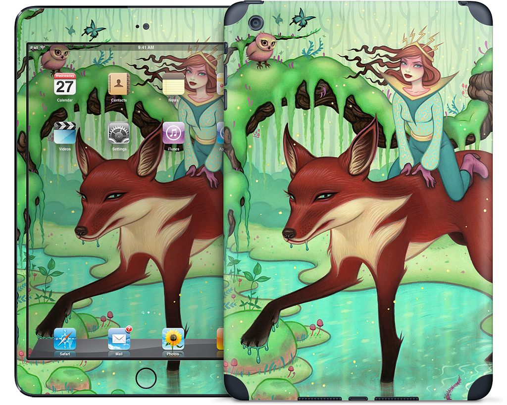 The Fox's Respite iPad Skin