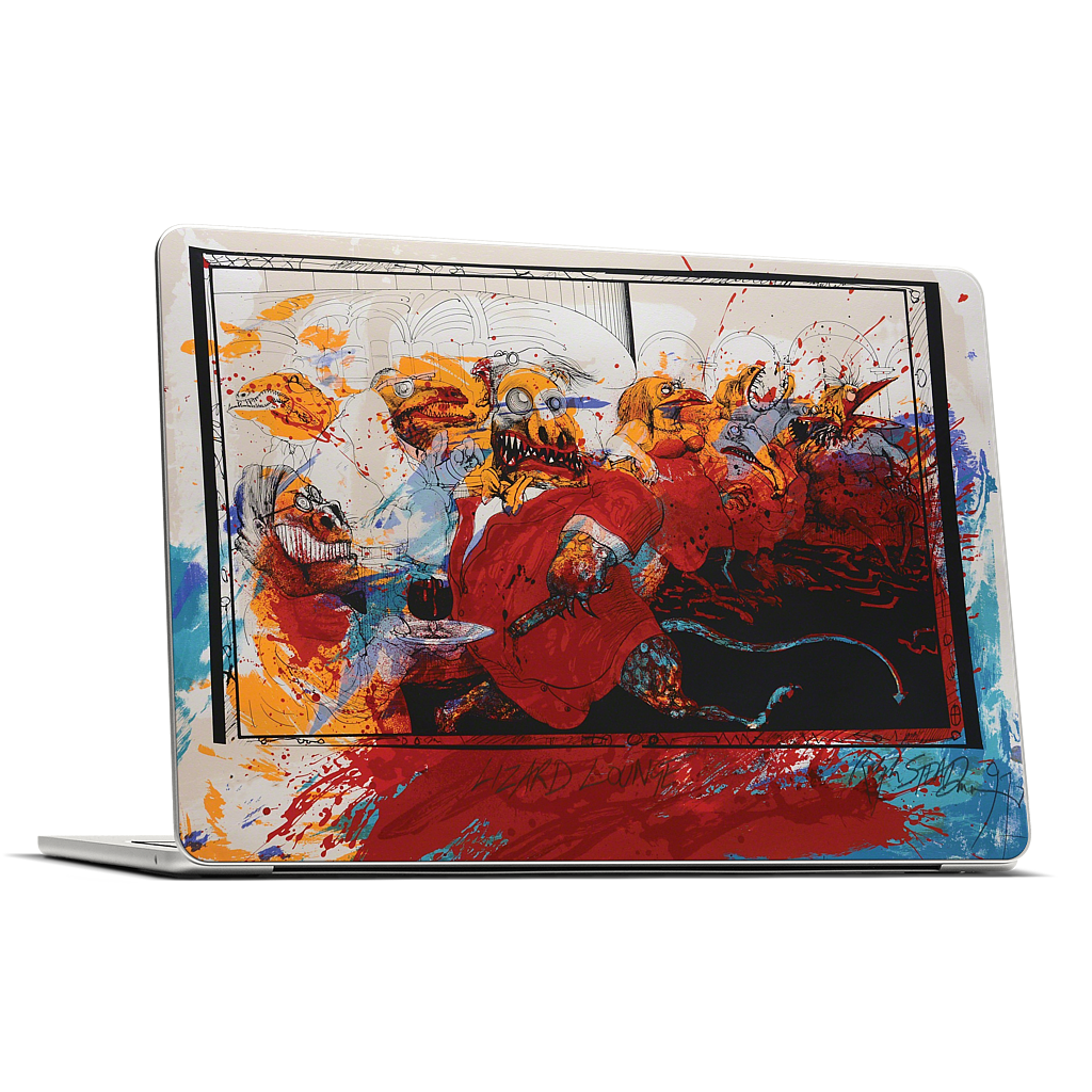 Lizard Lounge MacBook Skin