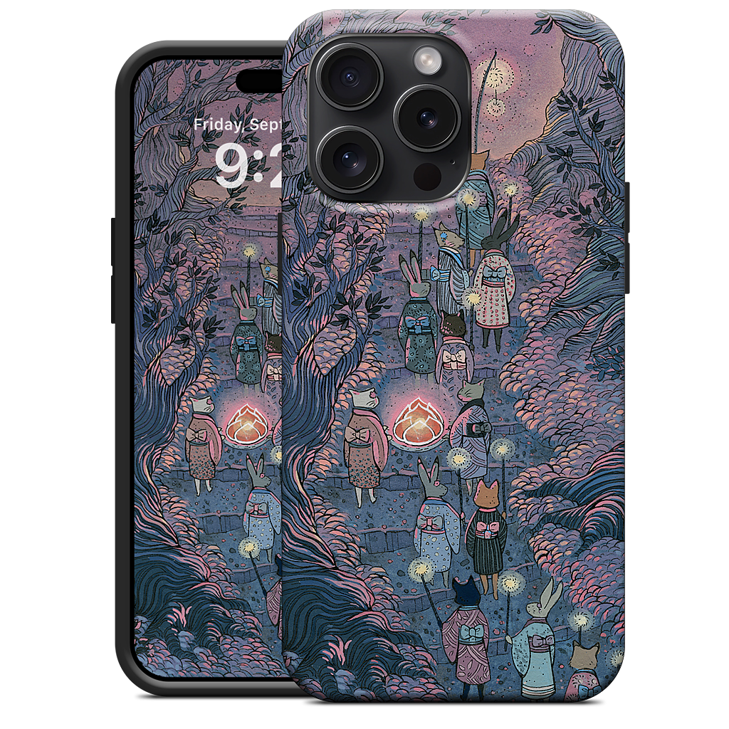 Woodland Procession iPhone Case