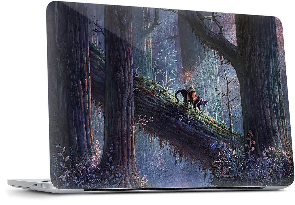 Emerging from the Deepness MacBook Skin