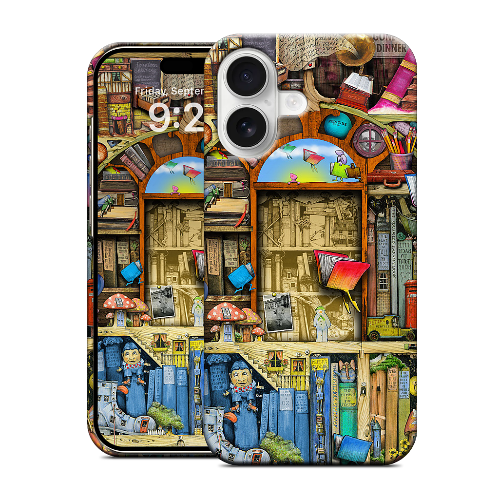 Bookshelf 2b iPhone Case