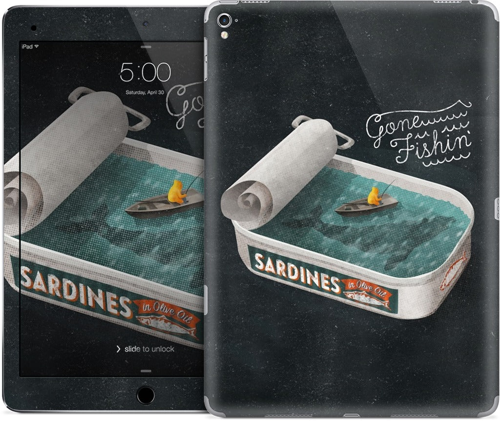 Gone Fishin' iPad Skin