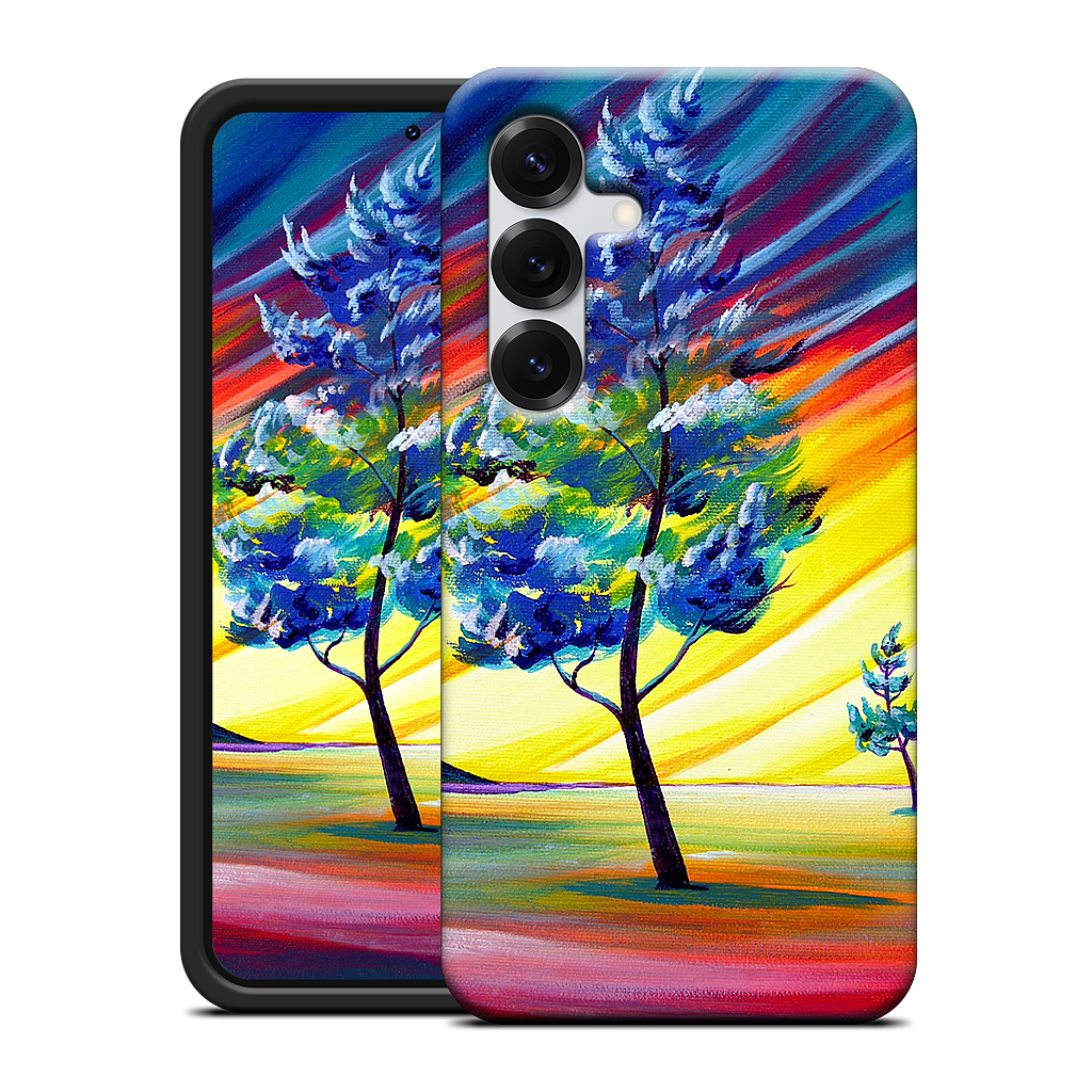 Thick Frost Sunset Glow Samsung Case