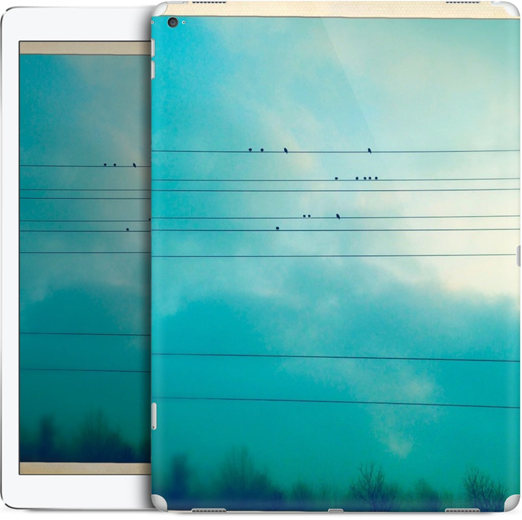 Birds on a wire iPad Skin