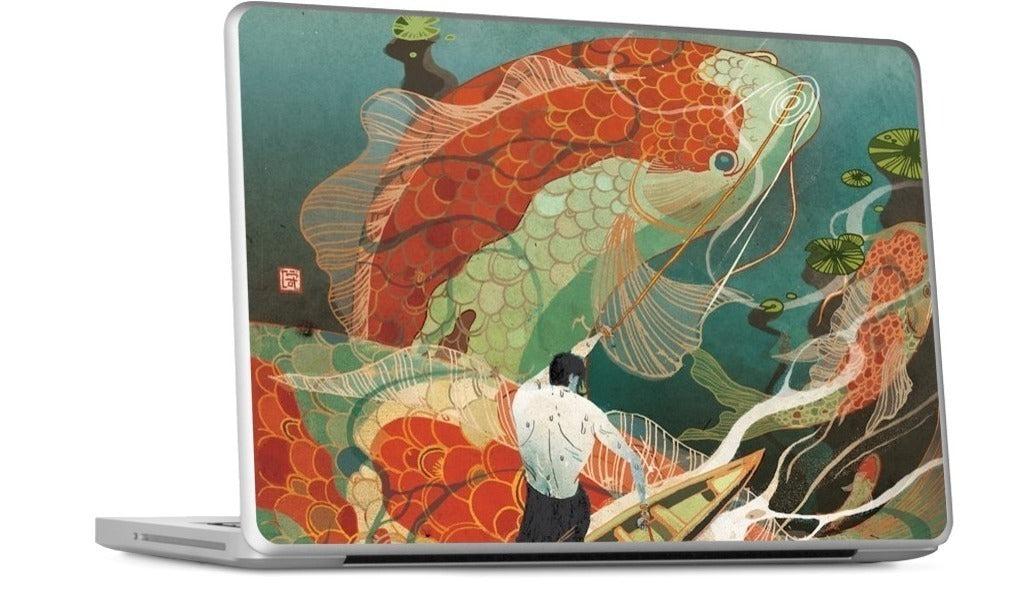 Koi Dance MacBook Skin