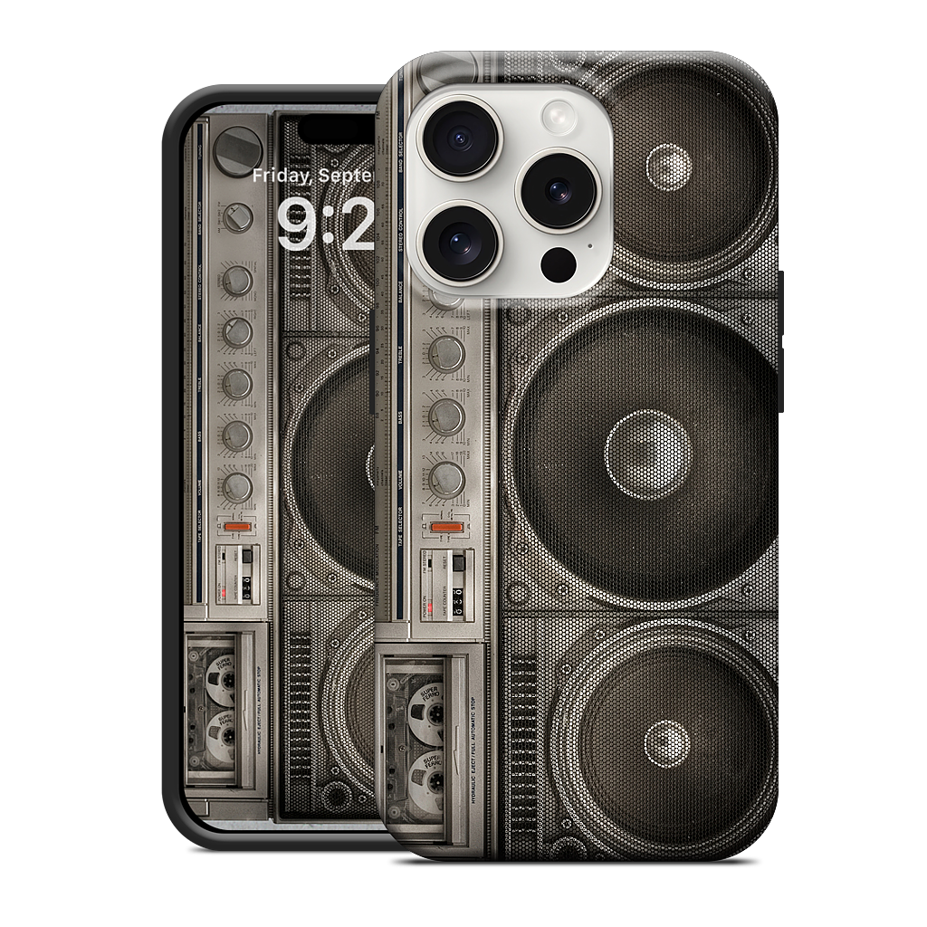 Boombox iPhone Case