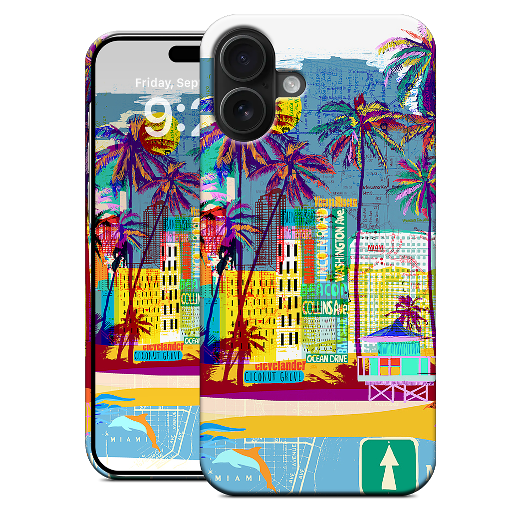 Miami iPhone Case