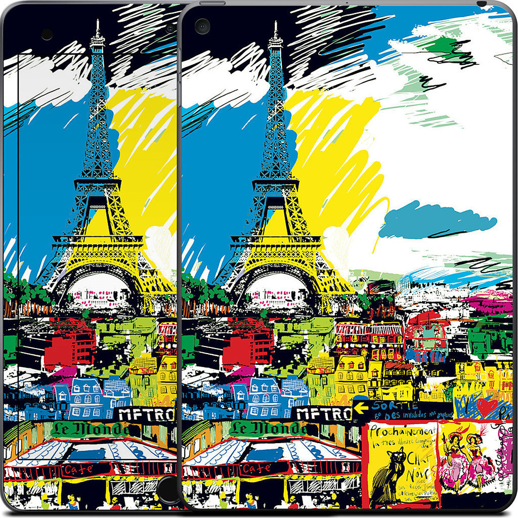 Paris Skyline iPad Skin