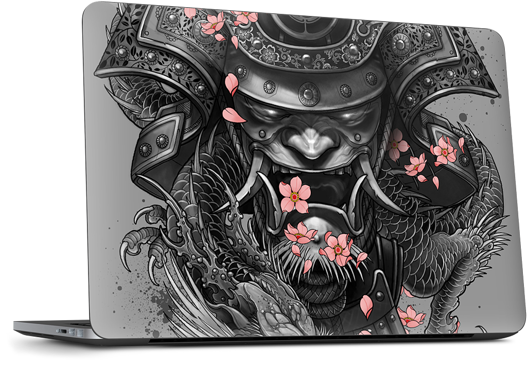 Samurai Dragon Dell Laptop Skin