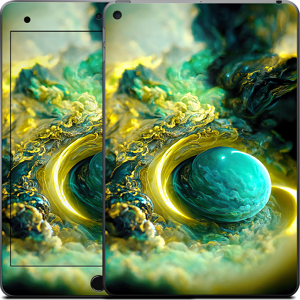 Planetary Accretion iPad Skin