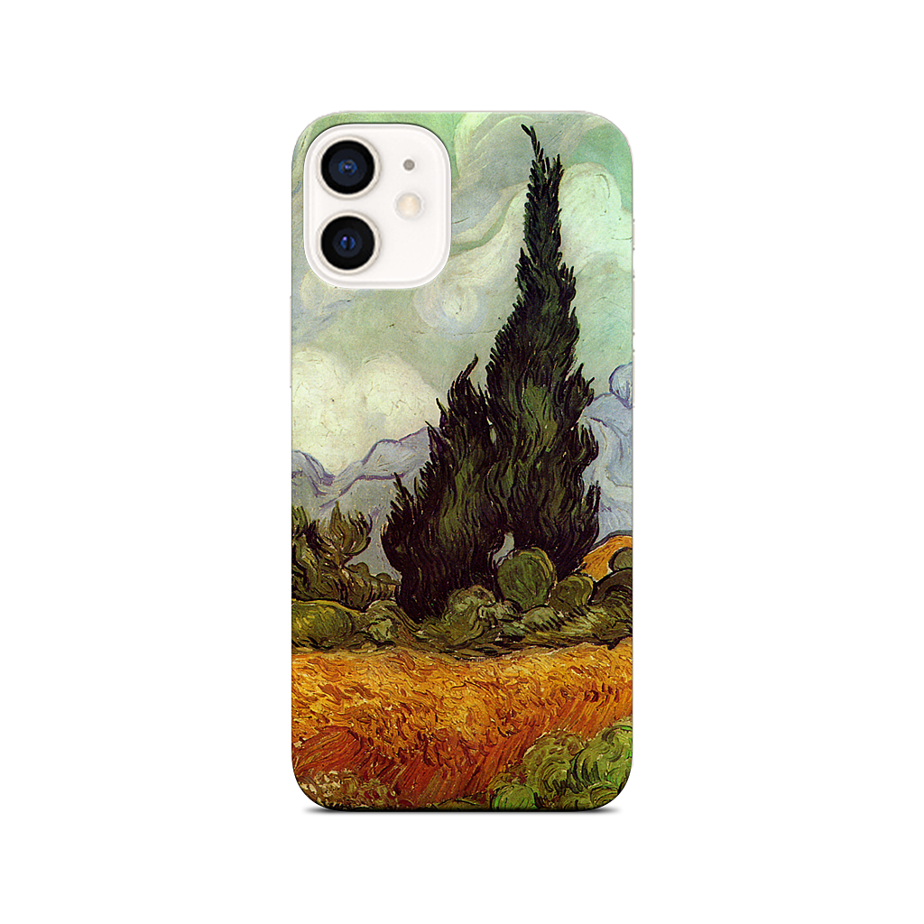 A Wheatfield with Cypresses iPhone Skin