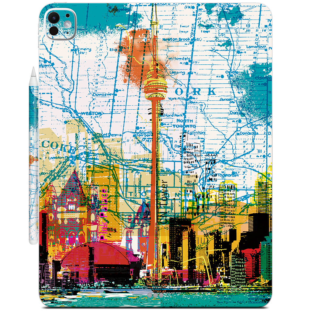 Toronto Skyline iPad Skin