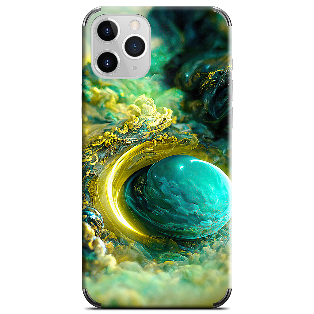 Planetary Accretion iPhone Skin