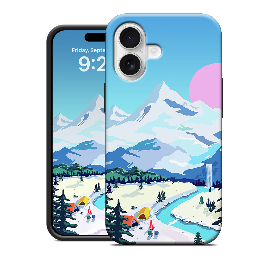 Mountains iPhone Case