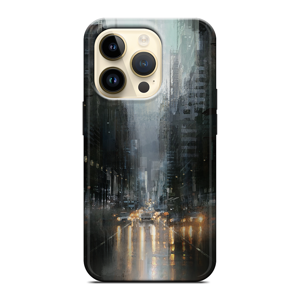 October Rain iPhone Case