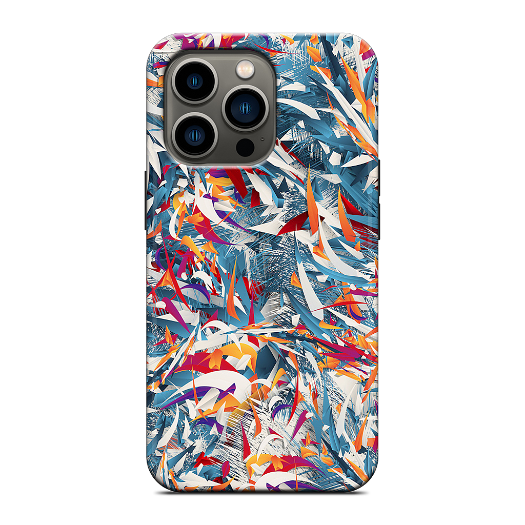 Excited Colours iPhone Case