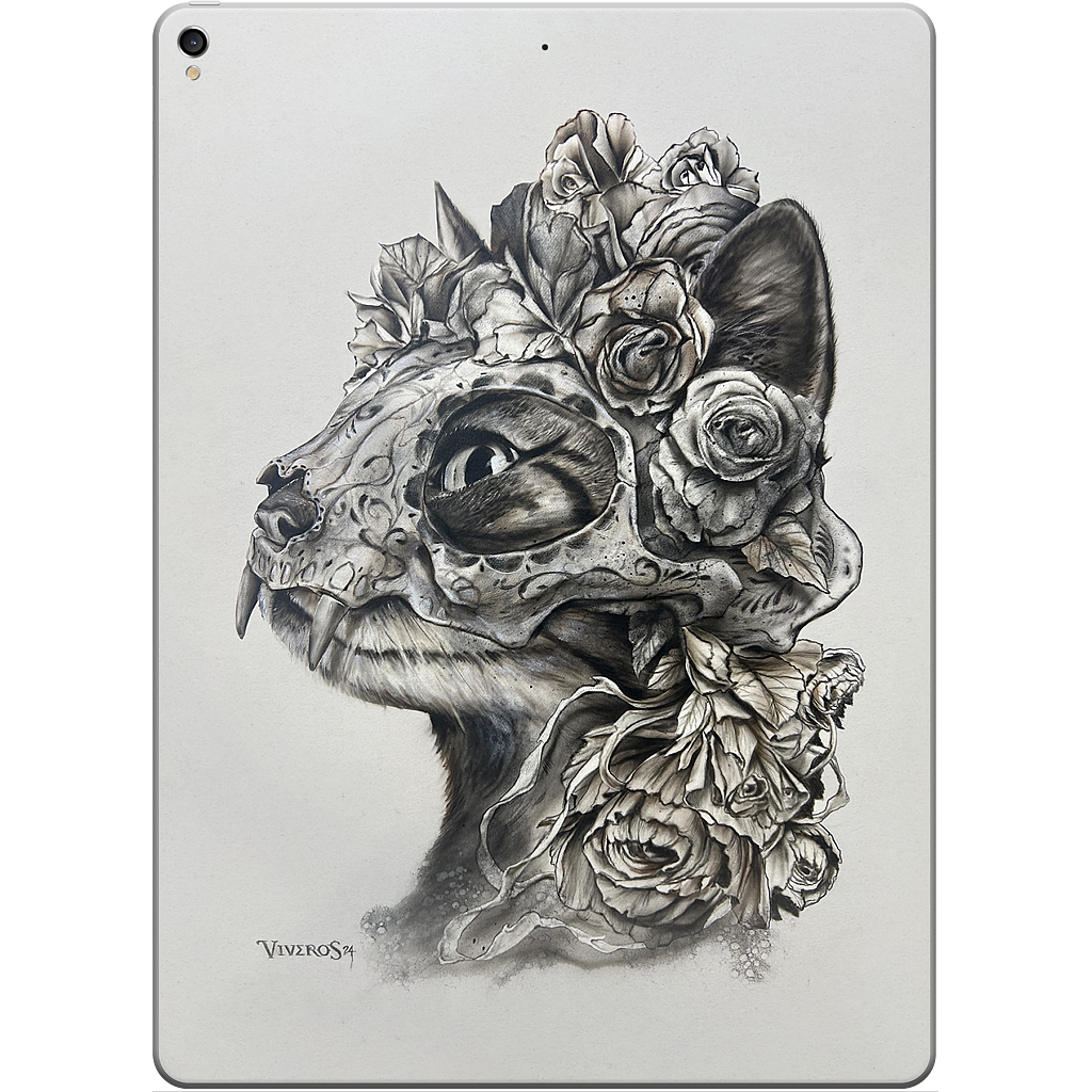 Muerte Cat  iPad Skin