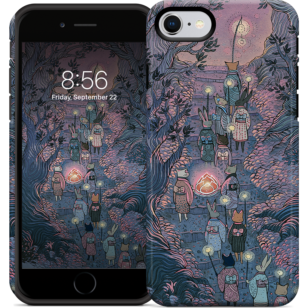 Woodland Procession iPhone Case