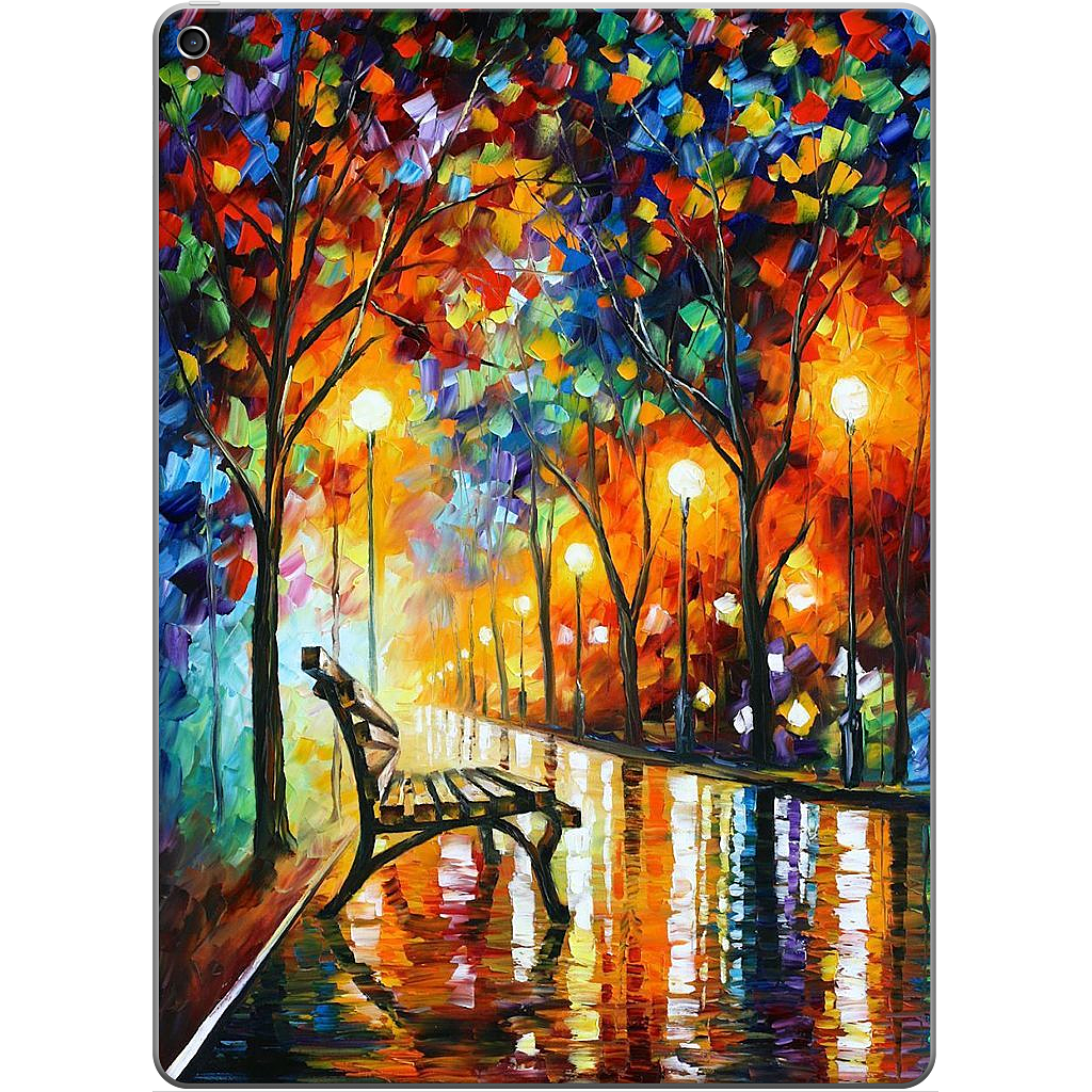 THE LONELINESS OF AUTUMN by Leonid Afremov iPad Skin